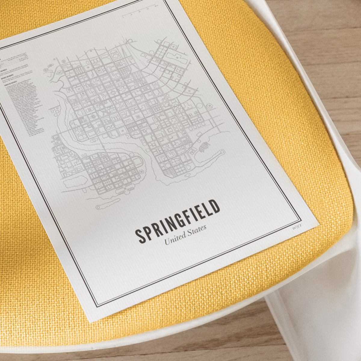 Poster van Springfield | WIJCK. 